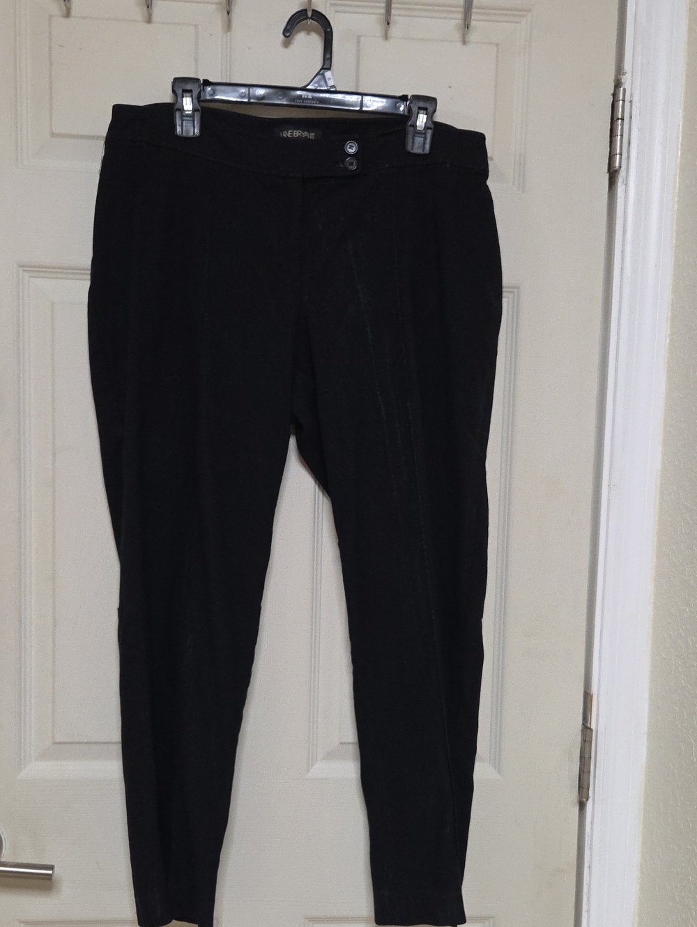 Lane Bryant Black Skinny Ponte Pants